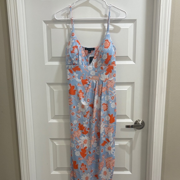 ✨NWT~INC Floral Wrap Maxi Dress✨ - Picture 2 of 6
